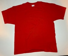 Vintage 90s GAP Pocket T Shirt Large Orange Blank Made In USA Single Stitch