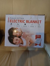Image of Wärmer King Size Electric Blanket Fully Fitted 203x152cm Dual ControlDamaged Box