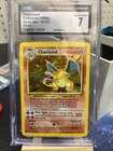 CGC 7 Charizard Base Set -4/102 holo