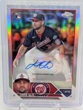 2023 Topps Update Refractor Autograph /499 Jake Alu