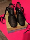 NEW Life Stride Black Rattan Espadrille Wedge Heel Sandal Ankle Strap Size 9 — photo 10