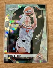 2024 Panini Prizm Marina Mabrey Cracked Ice Prizm #132 Connecticut Sun WNBA