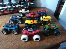 Hot wheels Monster Truck Lot Of 9
