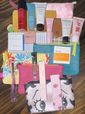 IPSY Beauty LOT Includes Murad/Ciate/ Sexy Hair/Memoire (8) IPSY BAGS + MORE