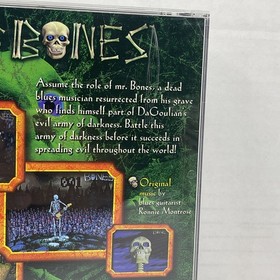 Sega Saturn Game Mr. Bones CIB Complete In Box W/ Reg Card
