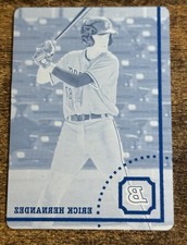 2022 Bowman Heritage Erick Hernandez 1/1 Bowman Printing Plate #56 White Sox SSP