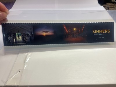  Sinners  (2025) IMAX 70mm Collectible Film Strip - RARE
