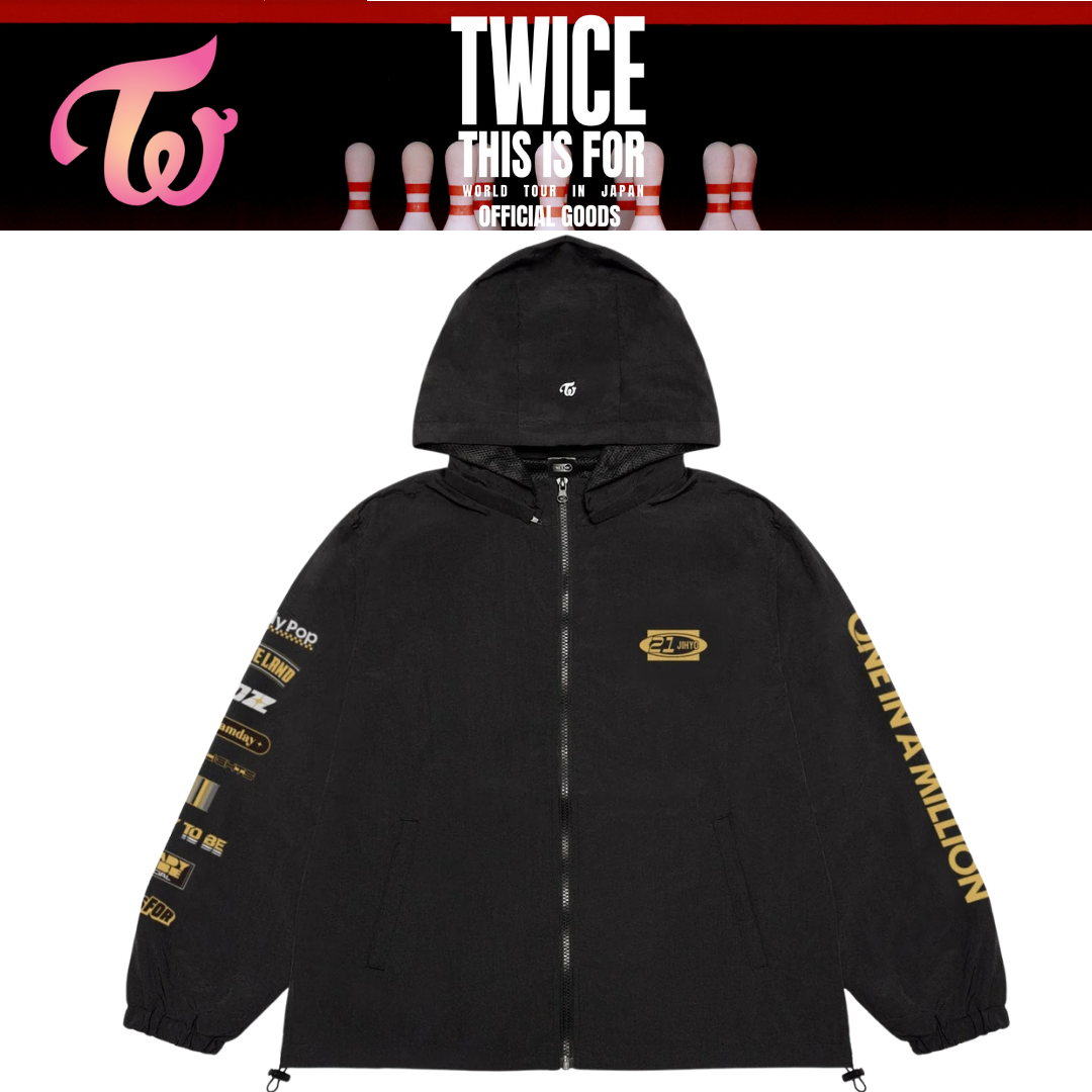 TWICE THIS IS FOR WORLD TOUR ウィンドブレーカーさな TWICE THIS IS FOR WORLD TOUR IN JAPAN MUFG STADIUM WINDBREAKER