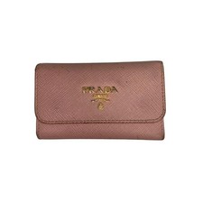 Prada Key Case Pink 4 Rows Lady