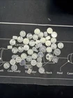48x 1 Gram .999 Fine Silver Bars/Coins AssortmentLot