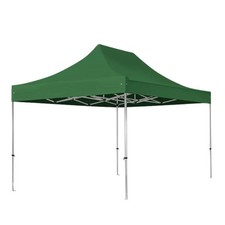 Gazebo Richiudibile Professionale 3x4,5 Verde Cilvani