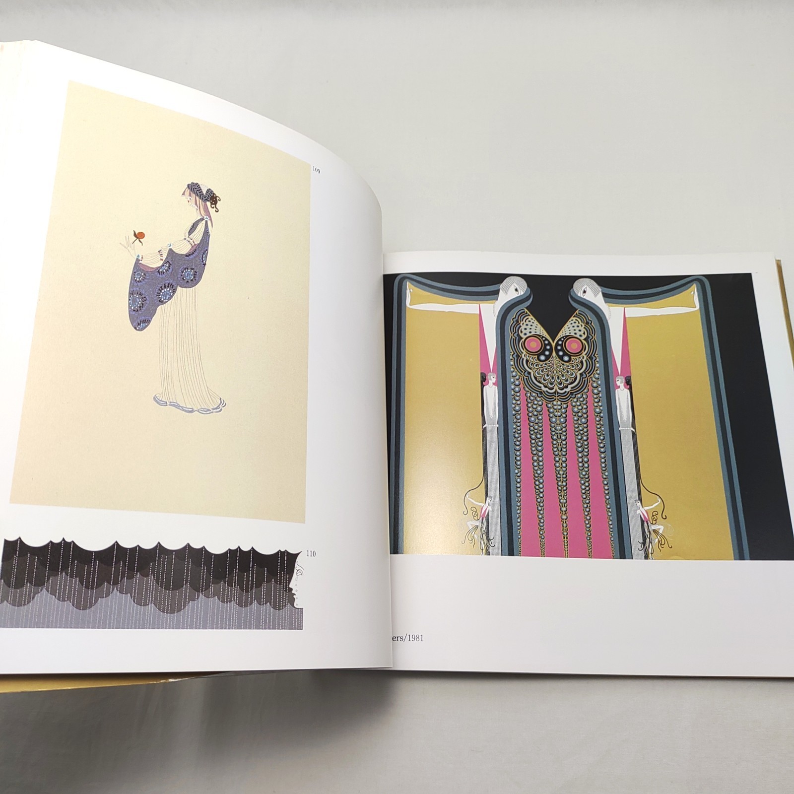 OOP Japanese Erte Art Deco Book Leader of Art Deco His Trail Through the Century