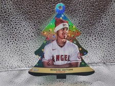 Shohei Ohtani 2022 Topps Holiday Ornament Car...
