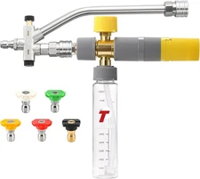 Tool Daily Foam Cannon Dual Connector, Mini for Grey, Yellow 