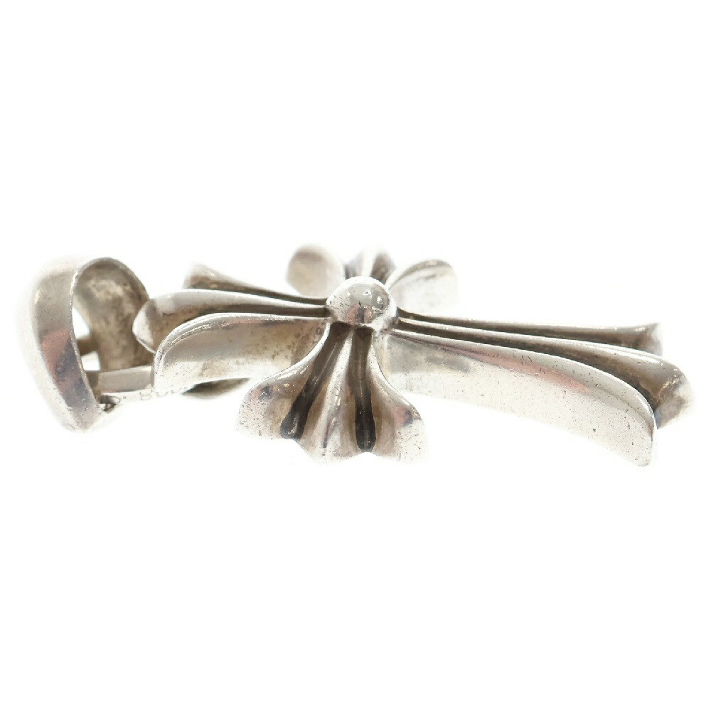 Chrome Hearts Ch Crs Sml Small Cross Silver Necklace Top Chrome Hearts Ch Crs Sml Small Cross Silver Necklace Top