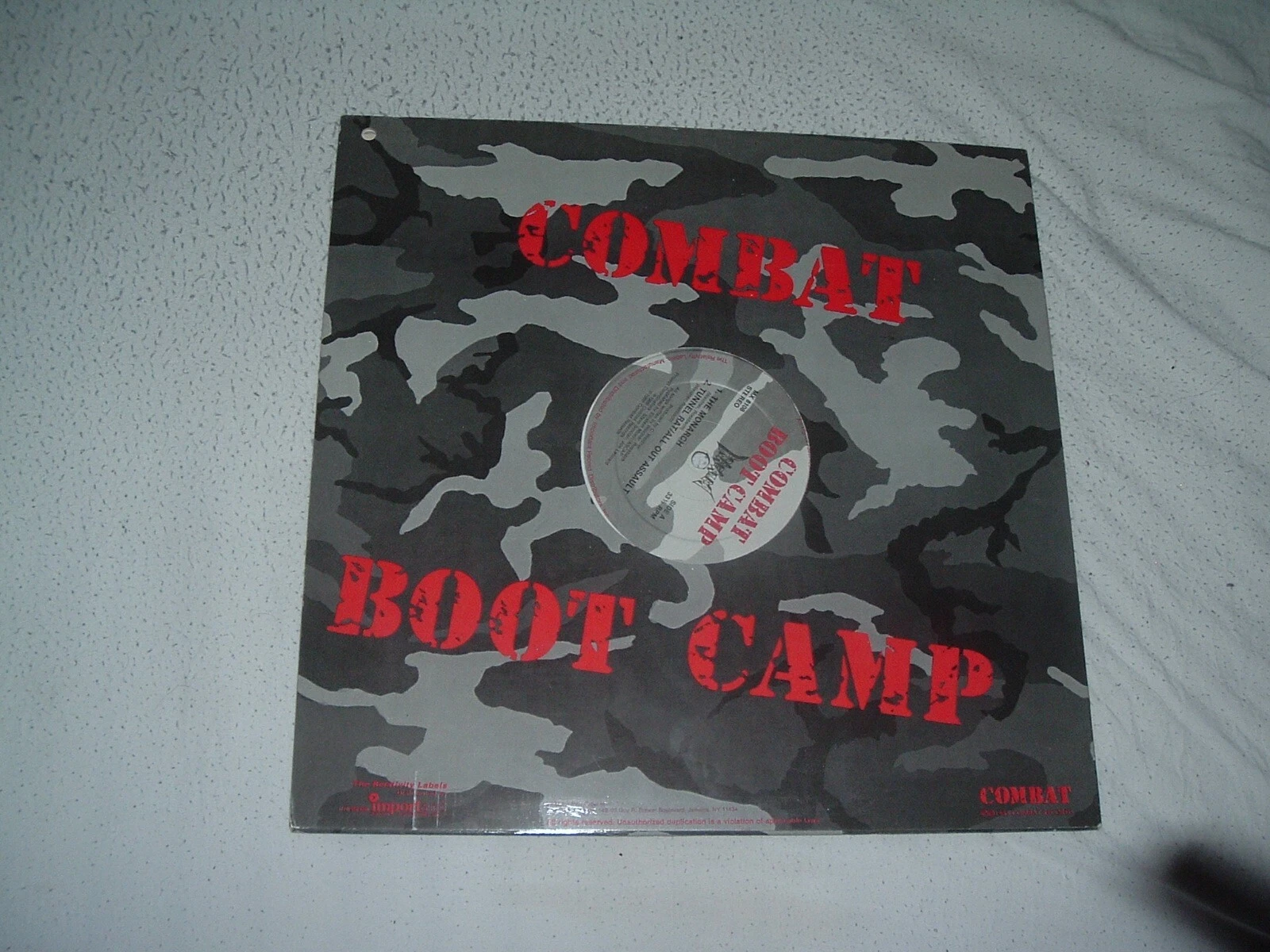 NAPALM Boot Camp '86 ORIGINAL US press Combat Boot Camp MINT-
