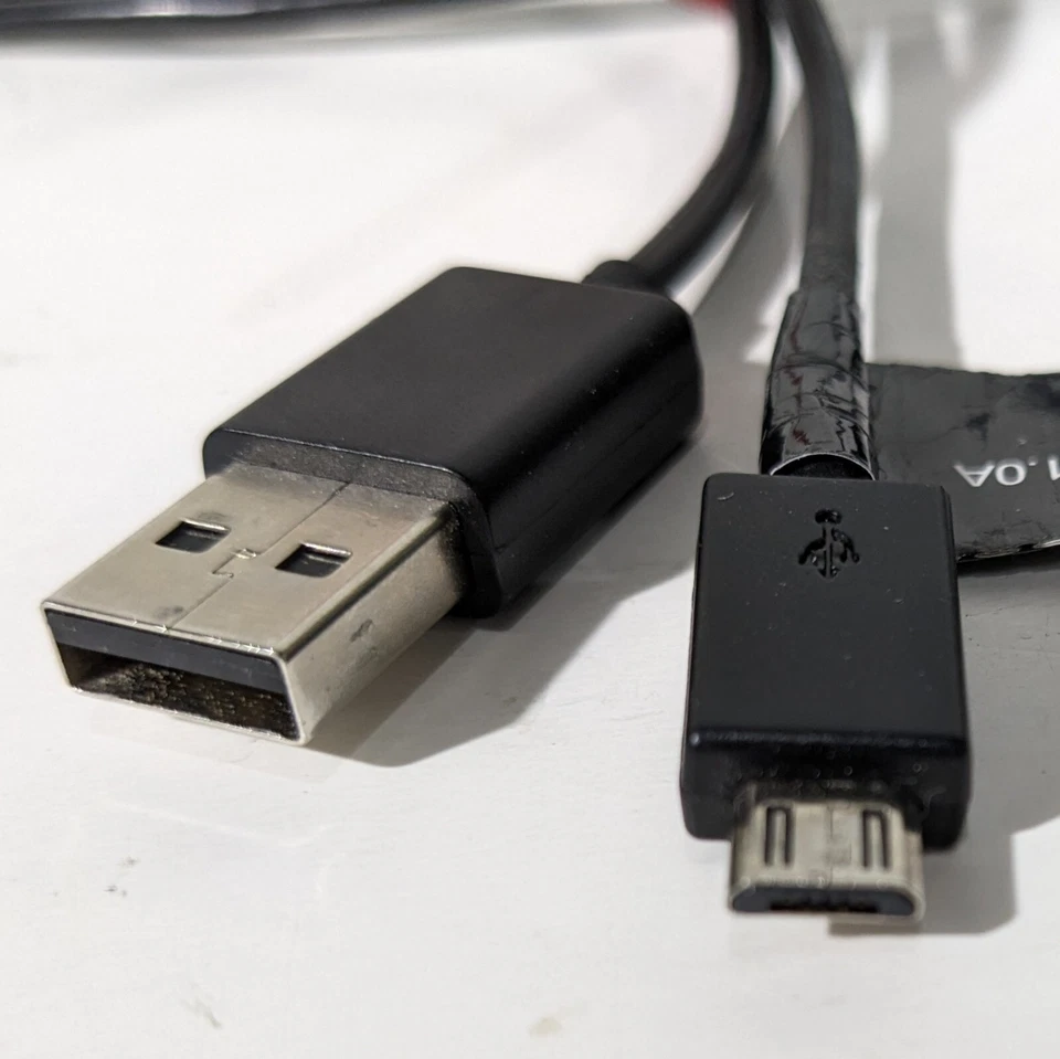 Mini USB Cargador Coche Teléfono Móvil y USB a Mini Combo Foto 4 de 4