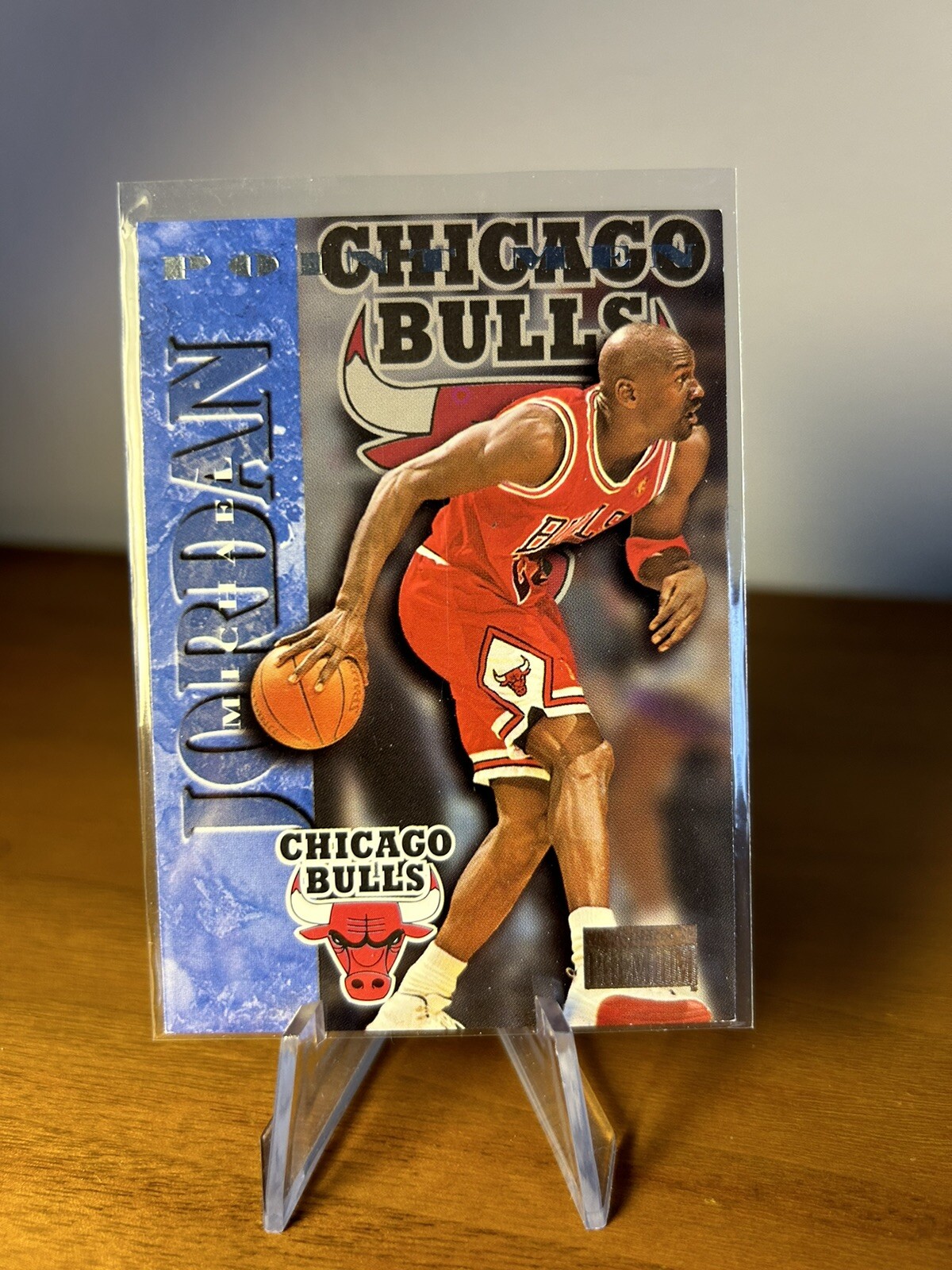 1996-97 NBA Skybox Premium 'Point Men' | Michael Jordan | #247 | Chicago Bulls