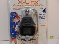 X-Link 2 Way Communicator w/ Detachable Sports Cord  Belt Clip... NEW SEALED