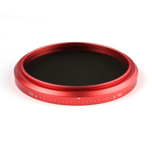 FOTGA 46mm Slim Fader ND Filter Variable ND2 ND4 ND8 to ND400 for Canon Red Ring - Picture 9 of 12
