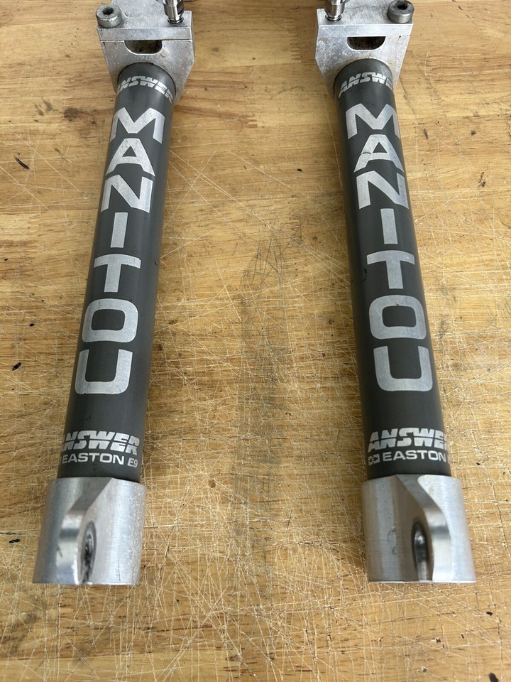 1992 Answer Manitou One M1 Suspension Fork 1" Threaded Easton E9 New Elastomers eBay