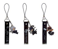 NEW D.Gray-man Mobile Phone Strap Ver.3 Allen Yu Lavi 3 Types Official Japan
