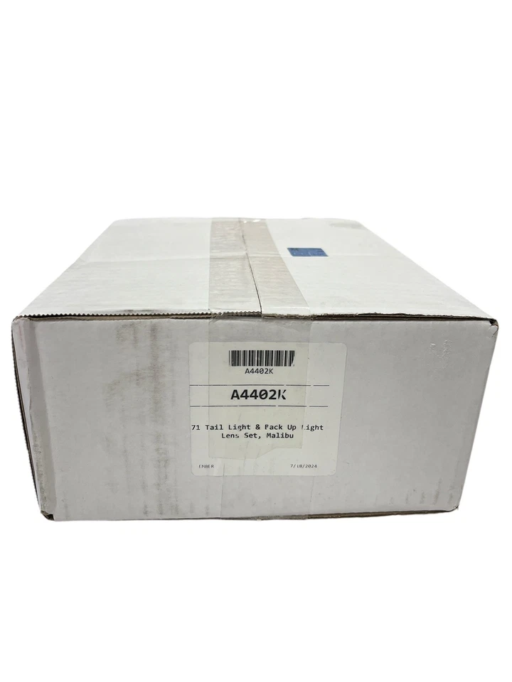 Комплект линз для задних и задних фонарей A4402K 1971 Chevy Chevelle & Malibu детали отделки - Изображение 2 из 3