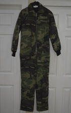 Vintage Dacron Hollofil 808 Insulated Hunting Camo Coveralls Made in USA