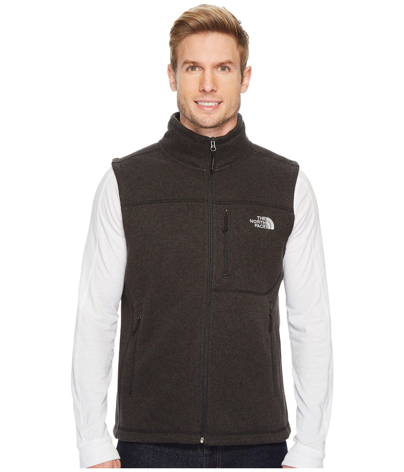 Gordon Lyons Knit Sweater Full Zip Vest 