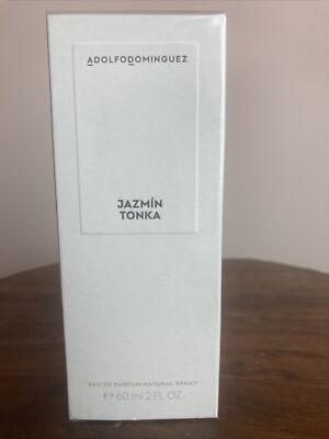 Adolfo Dominguez JAZMIN TONKA Eau de PARFUM 2oz/60ml Spray NEW & SEALED