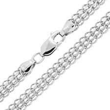 Silberkette Halskette Silber 925 Handgefertigte  Massivkette Deutsche Handarbeit