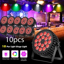 270W 18LED RGB UV Stage Par Light Wash Lighting DMX512 DJ Party Club Show Lights