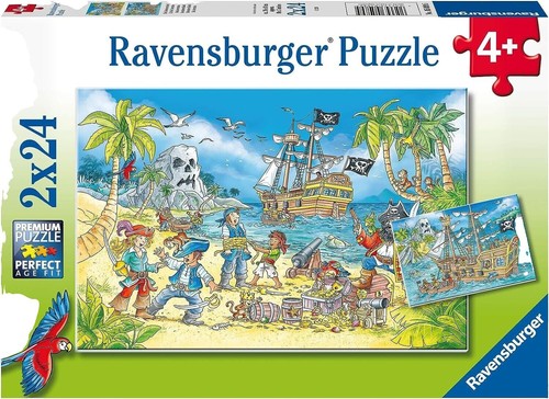 Ravensburger Kinderpuzzle – 2x24 Teile Minions Motiv, Ab 4 Jahren