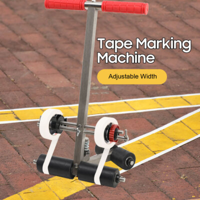 Tape Sticking Machine Hand Push Tape Marking Machine Court Road Marking Cordon