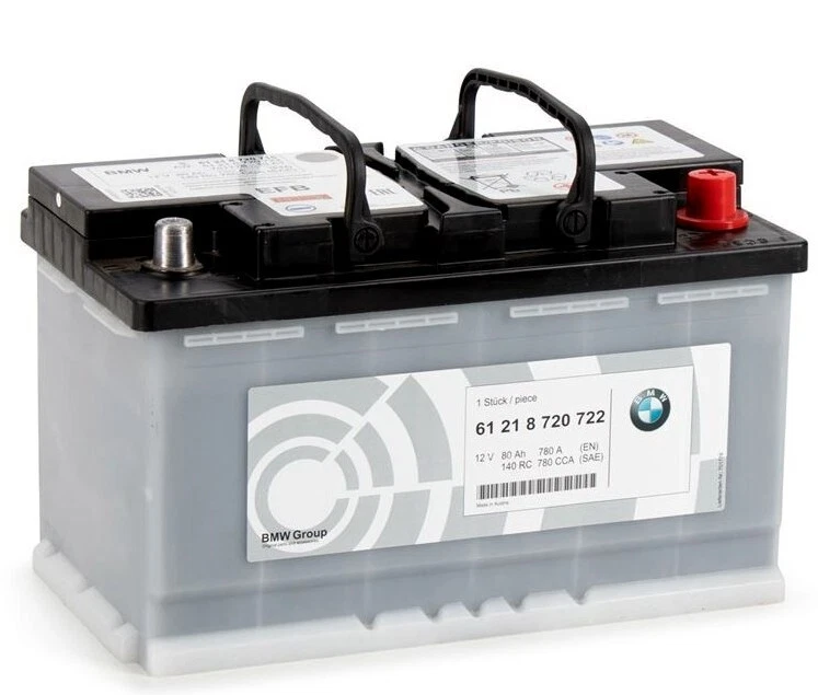 GENUINE BMW, MINI, 80AH 780A 12V car battery. Part number 