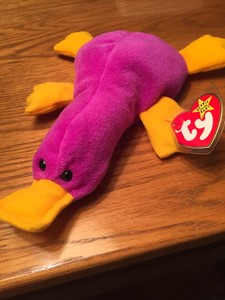 beanie baby platypus value