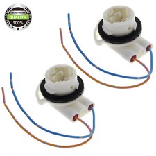 2x Bulb Socket Brake Turn Signal Light Harness Wire Plug For Gmc Chevy 3156 3056 2x Bulb Socket Brake Turn Signal Light Harness Wire Plug For Gmc Chevy 3156 3056