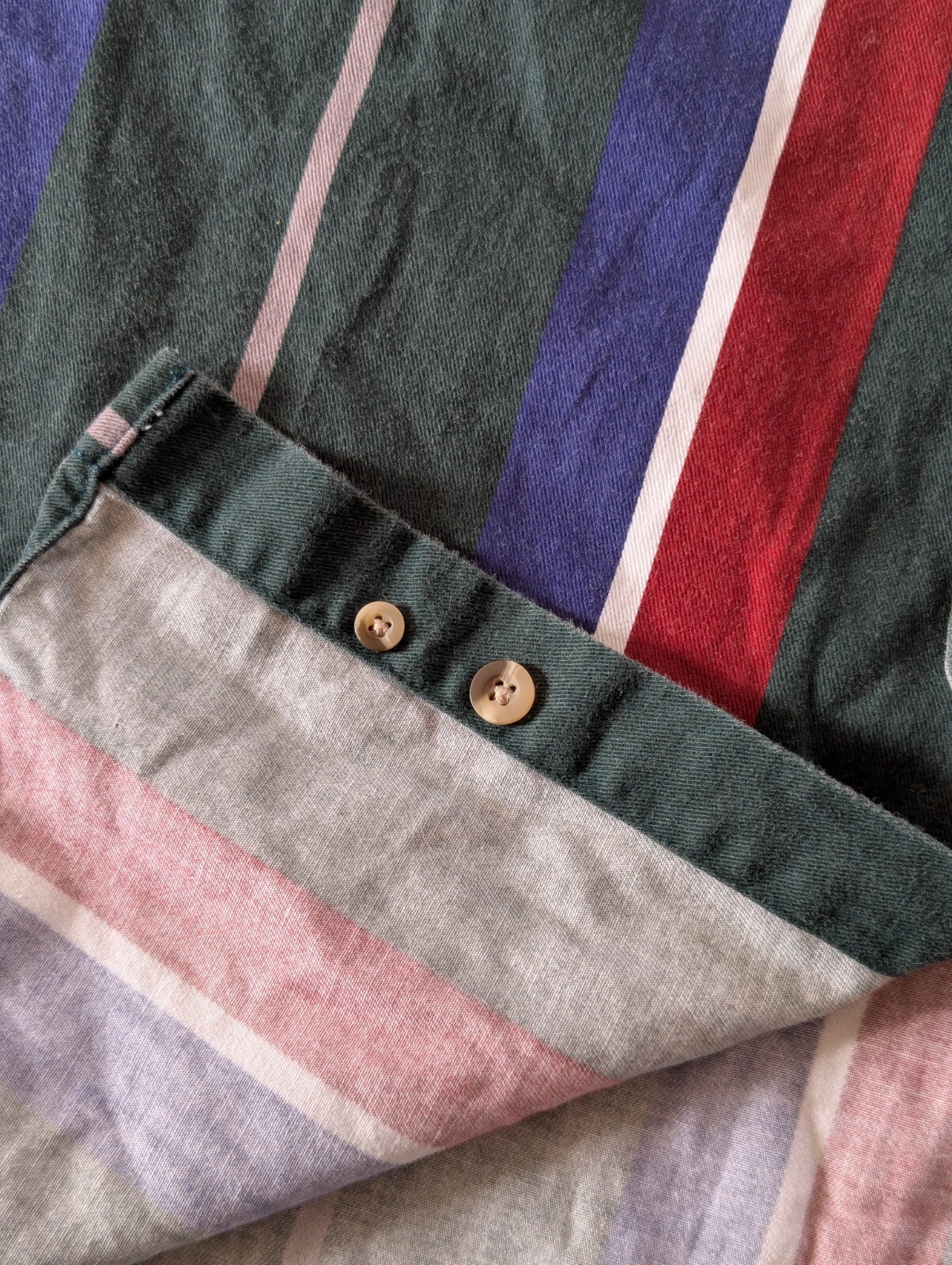 Vintage Basic Options Long Sleeve Button Down L V… - image 9