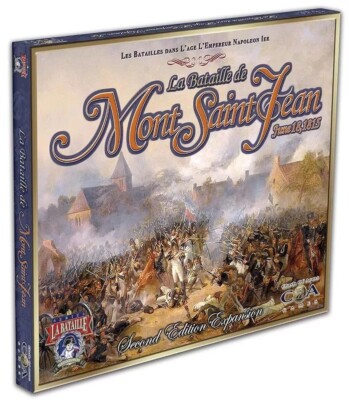 CLASH OF ARMS - BRETTSPIEL - LA BATAILLE DE MONT SAINT JEAN - NEU UND VERSIEGELT