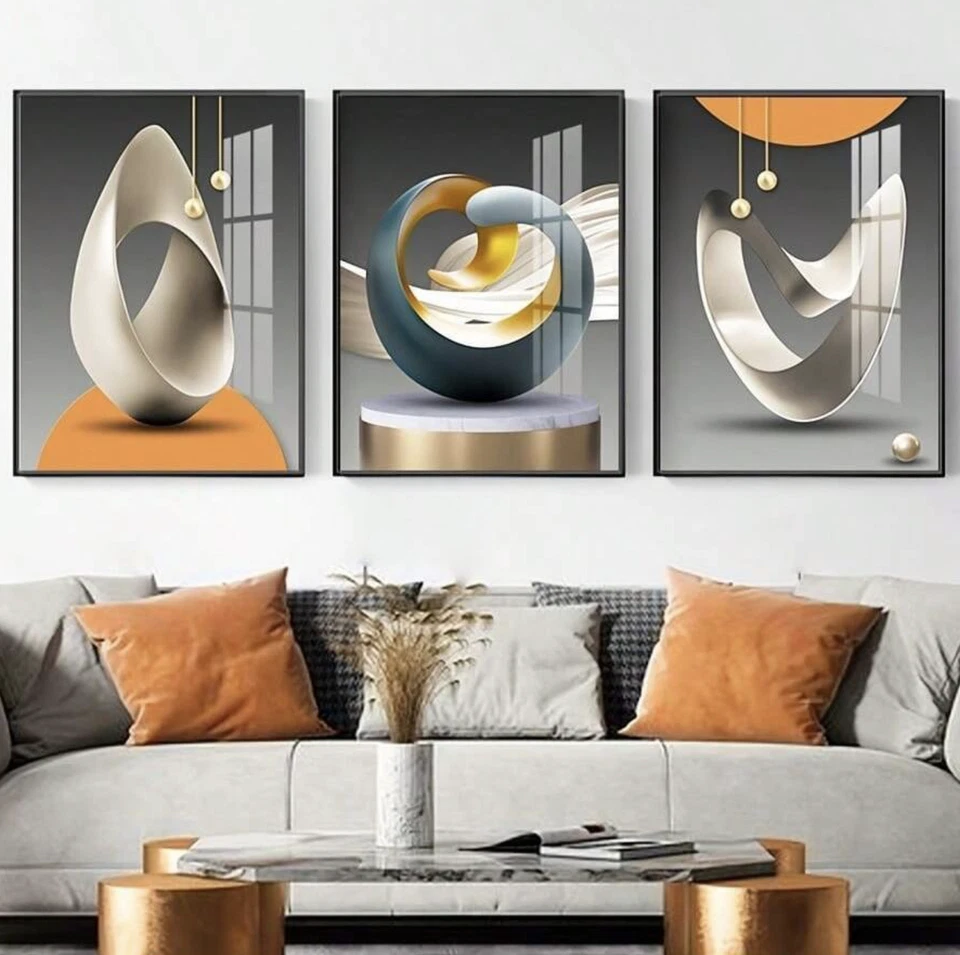 Cuadros Decorativos de Pared Adornos Accesorios de Casa Para El Hogar Modernos Foto 2 de 4