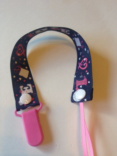Handmade Pacifier Holder - Love, Heart, Family, Sunshine, Princess, Religious - Picture 47 of 50