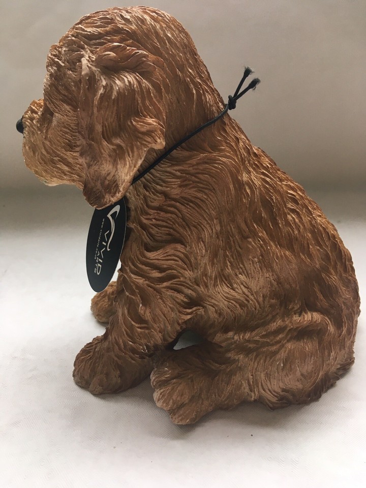 Vivid Arts Puppy Garden Animal Statue eBay