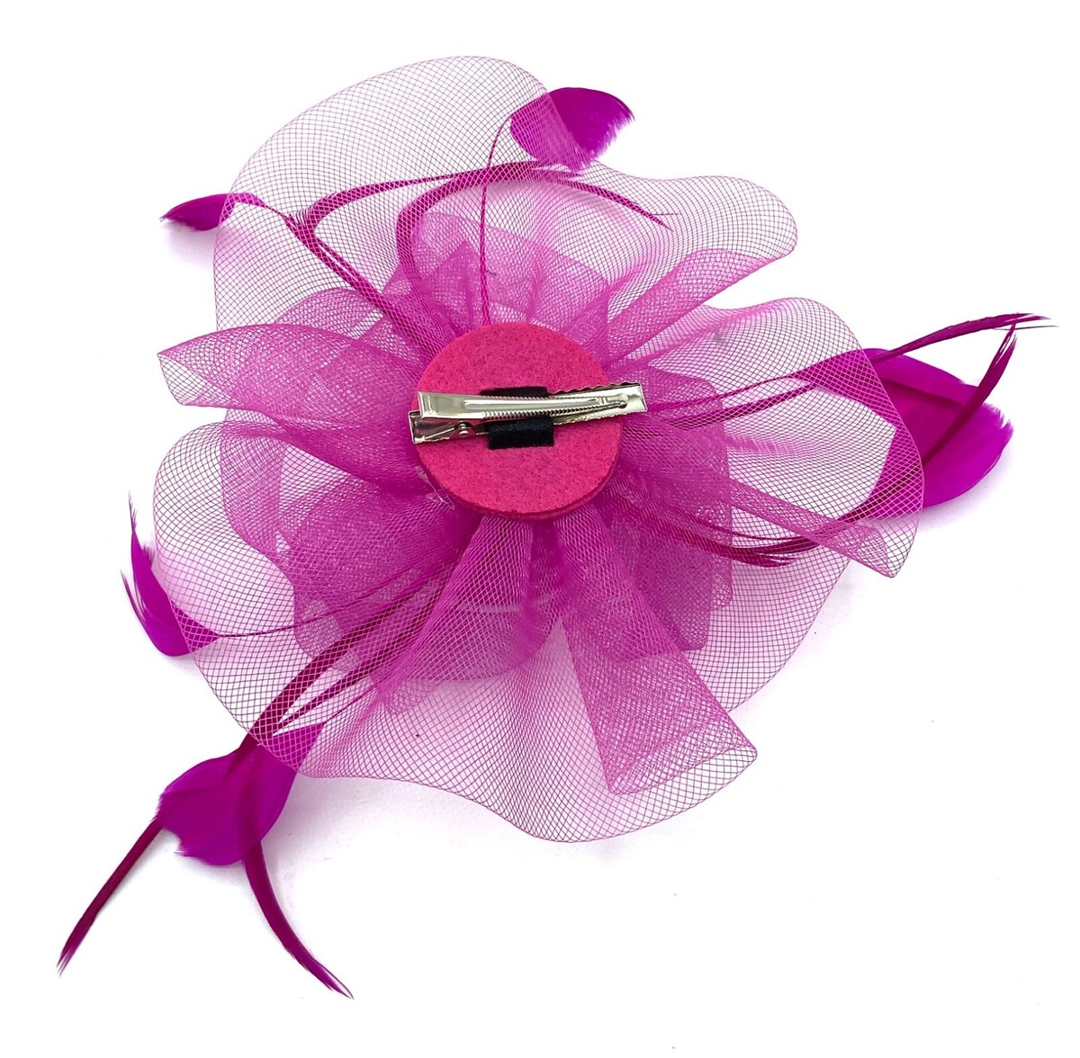 Piuma Capelli Fascinator Alice Fascia Clip Donna Matrimonio Reale Ascot - Foto 13