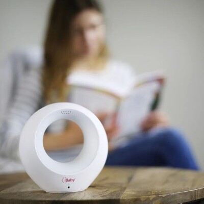 iBaby Air Smart Wifi Air Quality Monitor and Purifier White.