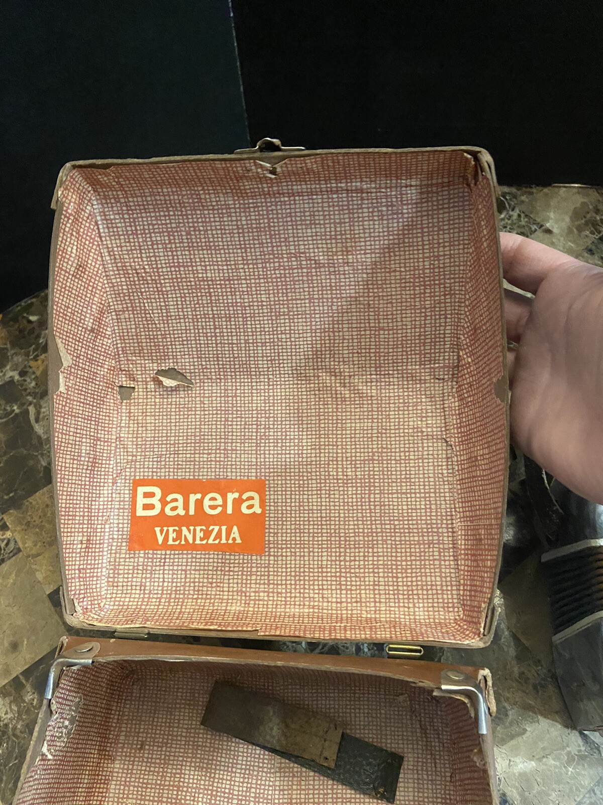 VINTAGE Barera Venezia Italy Castelfidardo Baby Accordion & case Parts or Repair eBay