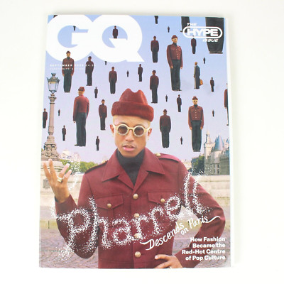 GQ British UK Magazine September 2023 Pharrell Williams The Hype Issue