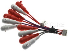 CÂBLE AVANT / ARRIÈRE / SUB RCA CLARION CM-D6 CMD6 AUTHENTIQUE *PAYEZ AUJOURD'HUI EXPÉDIÉ AUJOURD'HUI*