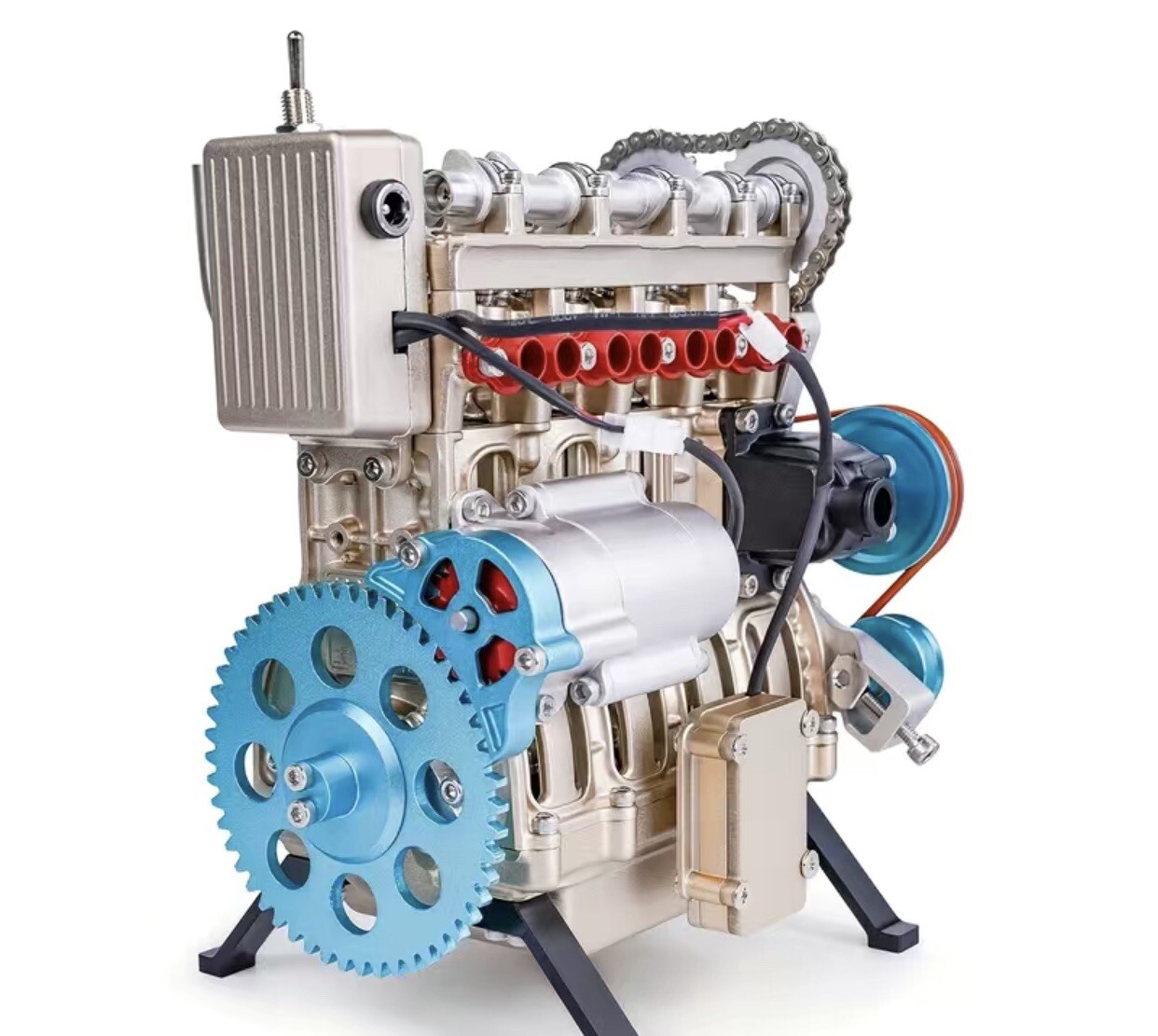 4cylinder Full Metal Engine Model Kit eBay