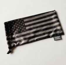 Oakley Tonal American Flag Standard Issue Microfiber Storage Bag Black White