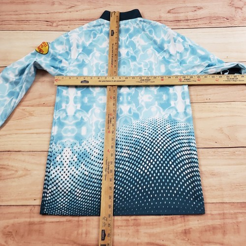 Camisa Deportiva Mundial Para Hombres Pequeña Azul Exterior Ligera Pesca en el Océano S - Imagen 6 de 9